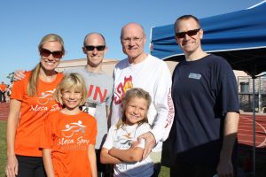 Mesa Sprint Triathlon participants and volunteers