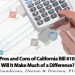 Pros and Cons of California Bill 610 by Brad Denton of Gunderson, Denton & Peterson
